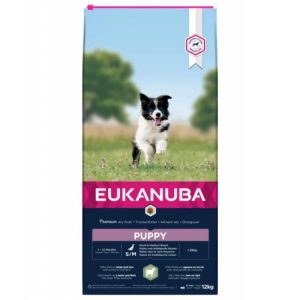 Eukanuba Puppy Small/Medium Lamb & Ris 12kg