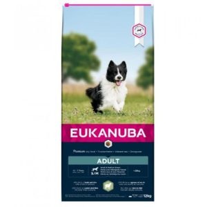 Eukanuba Adult Lamb og Ris Small/Medium 12kg