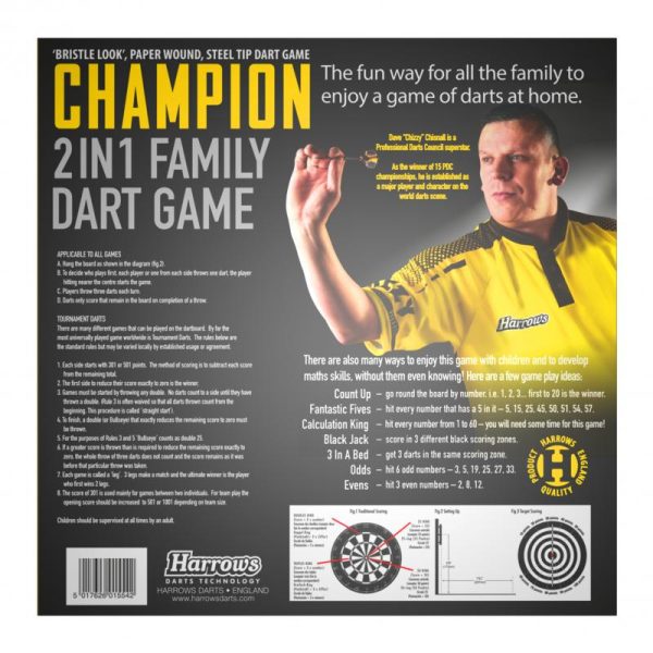 Harrows World Champion Family Darts Game JE08 Sporten Bagn 2