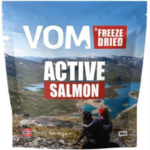 Vom og hundemat Freeze Dried Active Salmon 400g