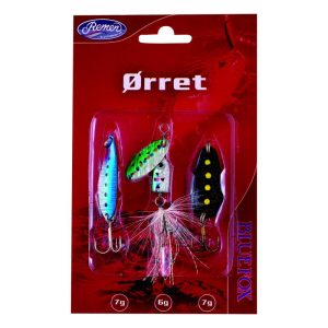 Blue Fox Blue Fox Sluksett Ørret BlueFox 3pk 110390 Sporten Bagn 1