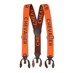 CHEVALIER Logo Suspenders High Vis Orange