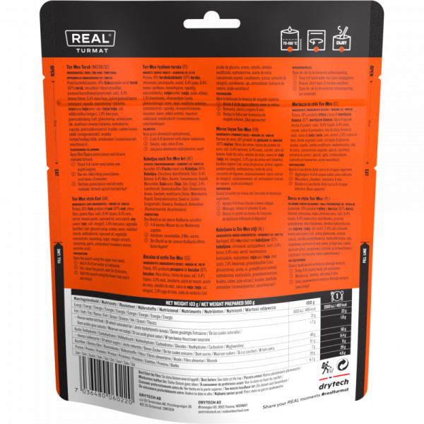 Real Turmat Real Turmat TEX-MEX TORSK 6022 Sporten Bagn 2