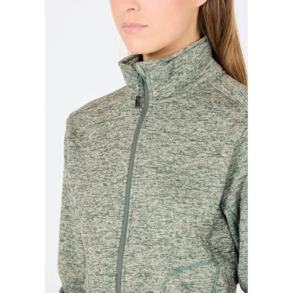 Whistler Samani W Melange Fleece Jacket W191188 Sporten Bagn 5