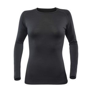 Devold Breeze Merino 150 Shirt Dame Sort