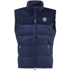 Les Arcs Andray Cord Vest Herre Marine
