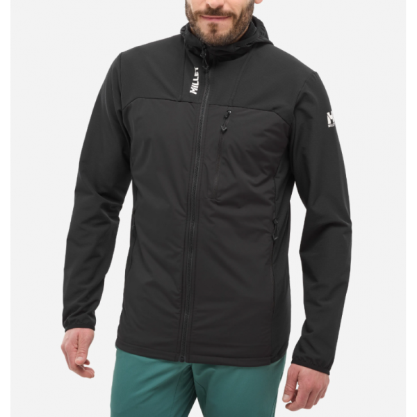 Millet Seneca Hybrid Vindjakke Herre Sort - Bilde 2