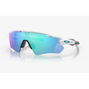 Oakley Radar EV Path Polished White Prizm Sapphire