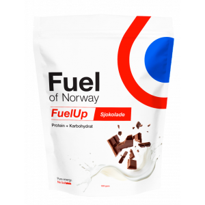 Fuel of Norway FuelUp protein sjokolade 1,2kg 6002 Sporten Bagn 1