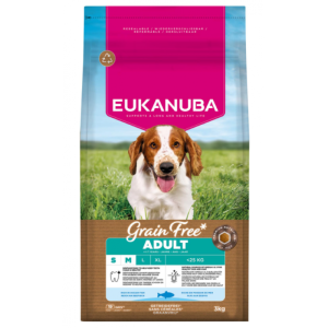 Eukanuba Adult Small/Medium Grain Free Havfisk 3kg
