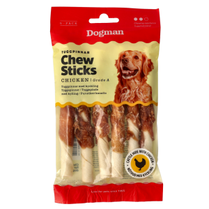 Dogman Tyggepinner med Kylling 6pk 310216 Sporten Bagn 1