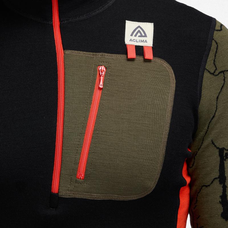 Aclima Aclima Warmwool Lars Monsen Polo M´S 111849 Sporten Bagn 4