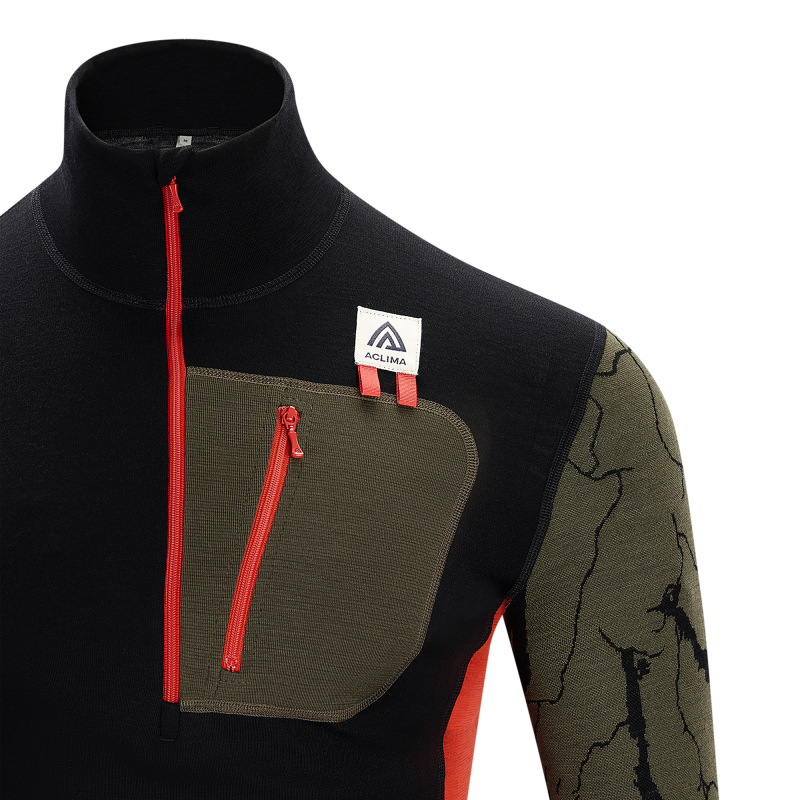 Aclima Aclima Warmwool Lars Monsen Polo M´S 111849 Sporten Bagn 5
