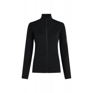 Icebreaker Icebreaker Women Merino Blend 300 Realfleece™ Descender Ls Zip 0A57CR Sporten Bagn 1