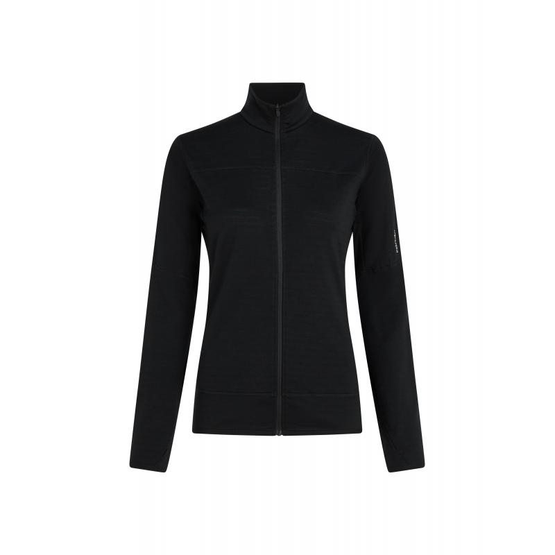Icebreaker Icebreaker Women Merino Blend 300 Realfleece™ Descender Ls Zip 0A57CR Sporten Bagn 1