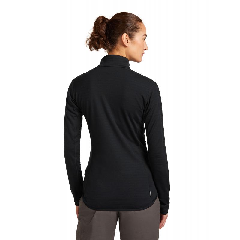 Icebreaker Icebreaker Women Merino Blend 300 Realfleece™ Descender Ls Zip 0A57CR Sporten Bagn 3